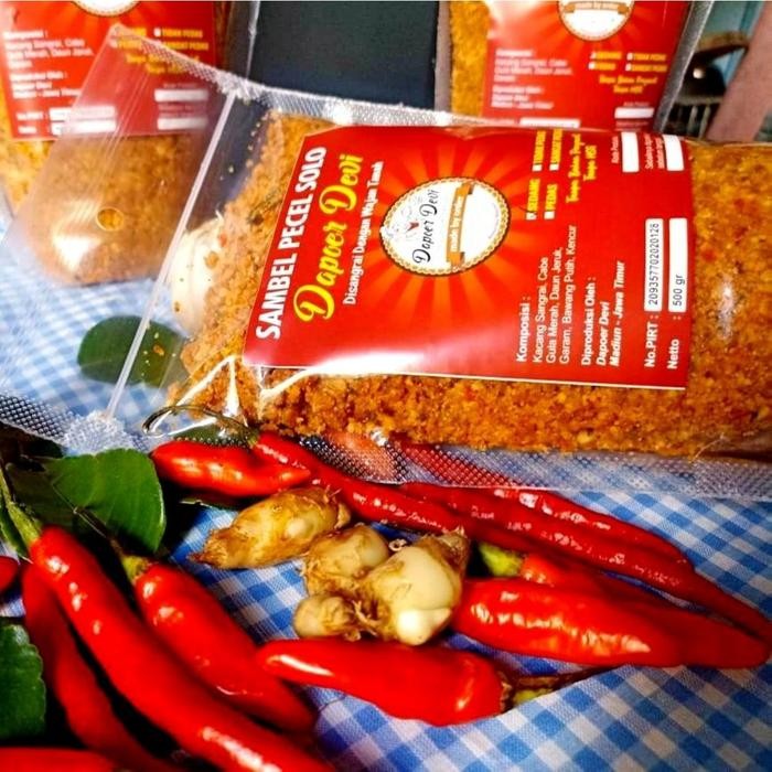 

New 500 Gram Sambel Pecel Solo / Sambal Kacang Khas Solo / Saus Kacang