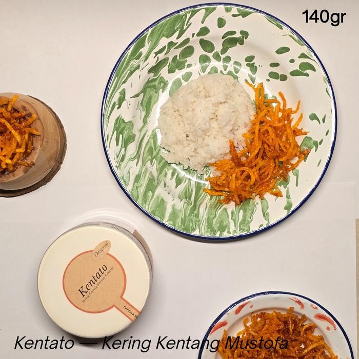 

PREMIUM Kering Kentang Mustofa / Kentang Balado / Topping Makanan Berat Bersih 140 Gram