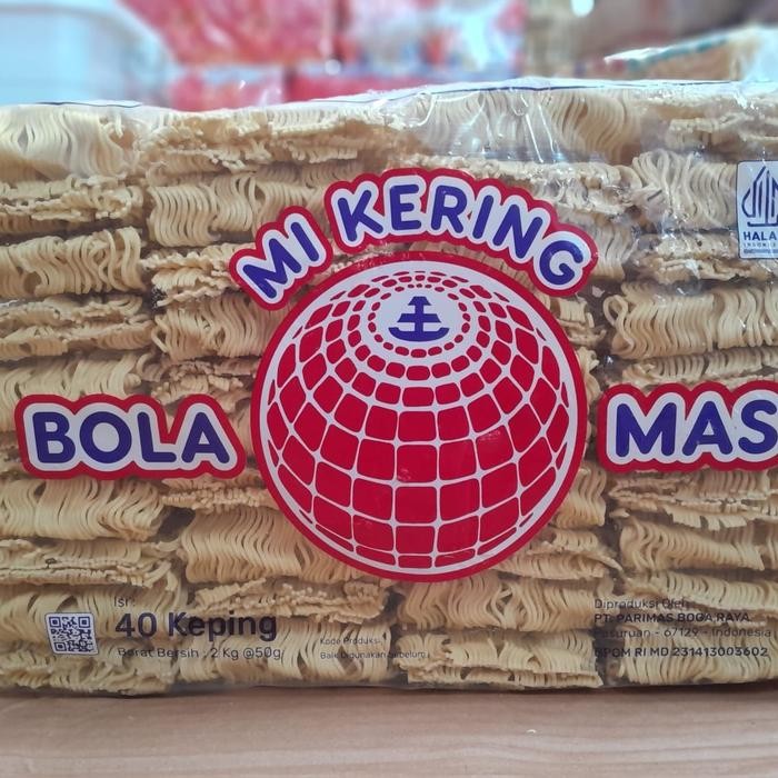 

PREMIUM MIE KERING BOLA MAS MERAH 2kg