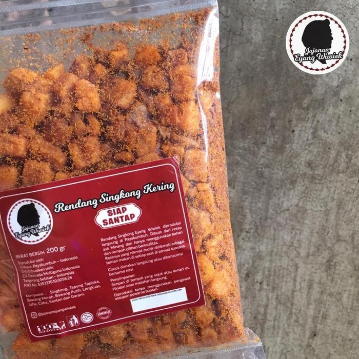 

PREMIUM Rendang Singkong Kering Minang Merek Jajanan Eyang Wiwiek
