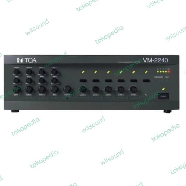 Amplifier Toa Vm2240 Vm 2240