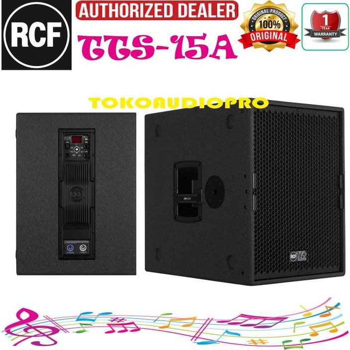 Rcf Tts15A 15-In Subwoofer Aktif Rcf Tts-15A Sub Aktif