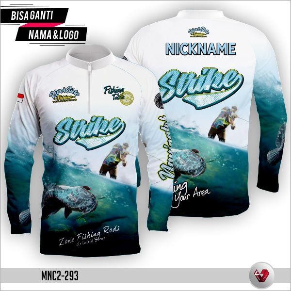 Jersey Mancing / Baju Fishing Original Digital Printing Terbaru Mnc293