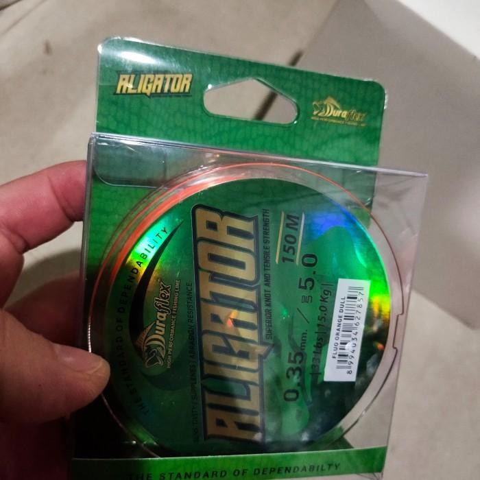 senar pancing duraflex aligator 150 meter 018 Sampai 045