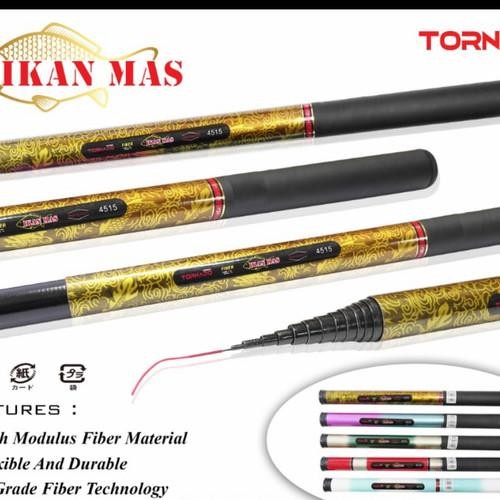 Joran Tegek Tornado Ikan Mas Ruas Pendek 40CM