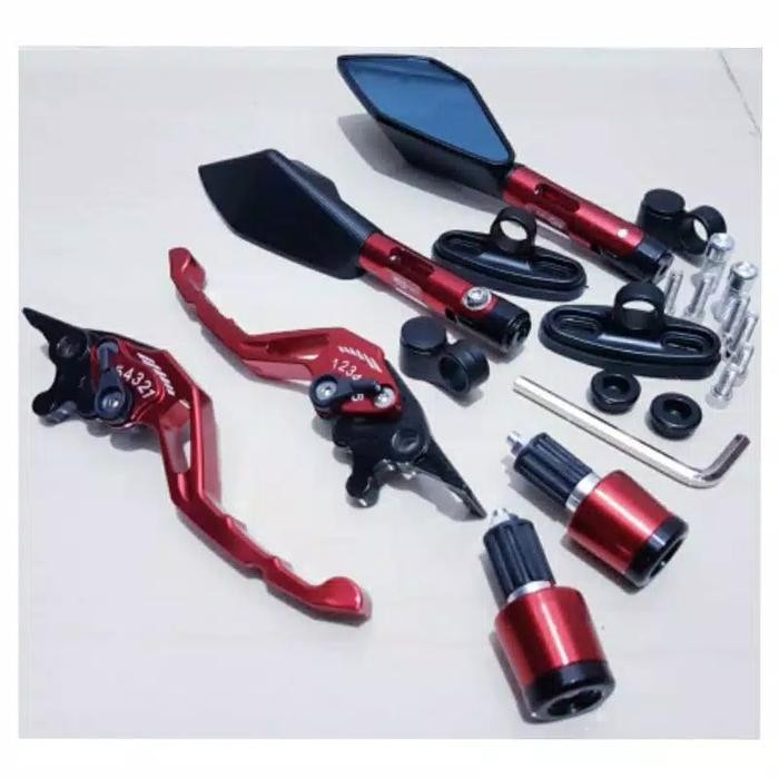 Kaca Spion Tomok Variasi Aksesoris Motor Aerox 155/Nmax/Lexi/Freego