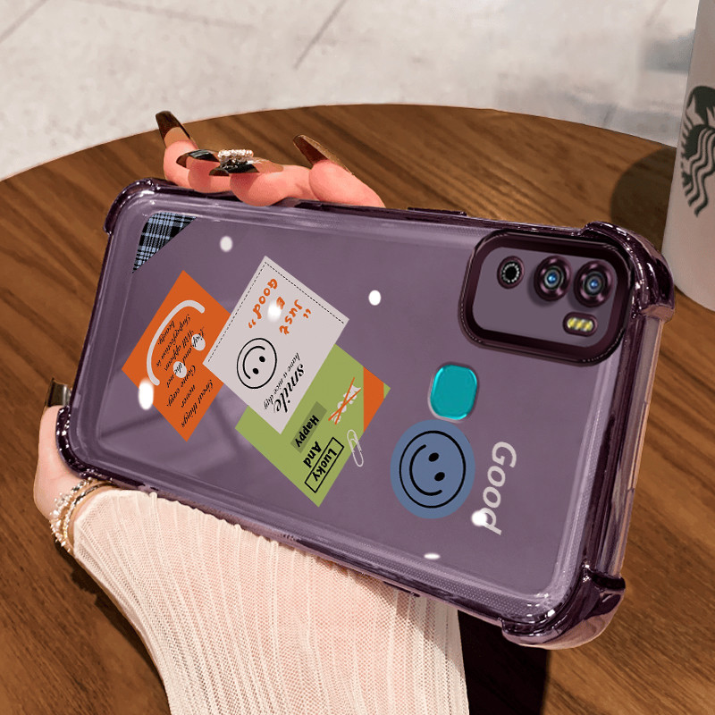 Casing Hp untuk Infinix Hot 9 Play Hot 10 Play Hot 11 Play Case Casing pola Bagus Cesing Silikon Sof