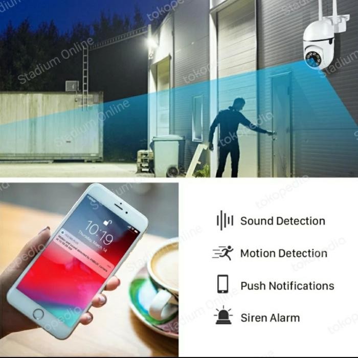 IP Camera CCTV Yoosee Outdoor PTZ Speed Dome 8MP