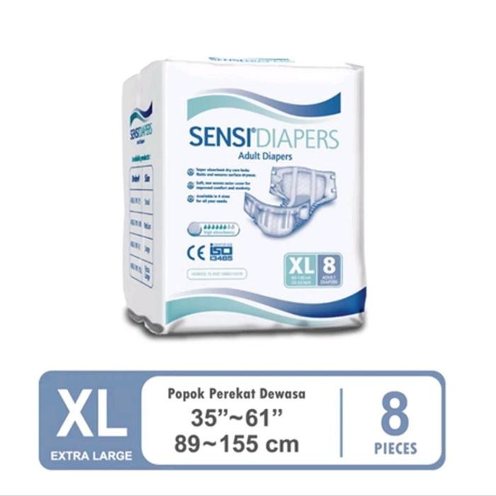 Sensi Adult Diapers/Popok Perekat Sensi/Popok Dewasa Perekat (S12/M10/