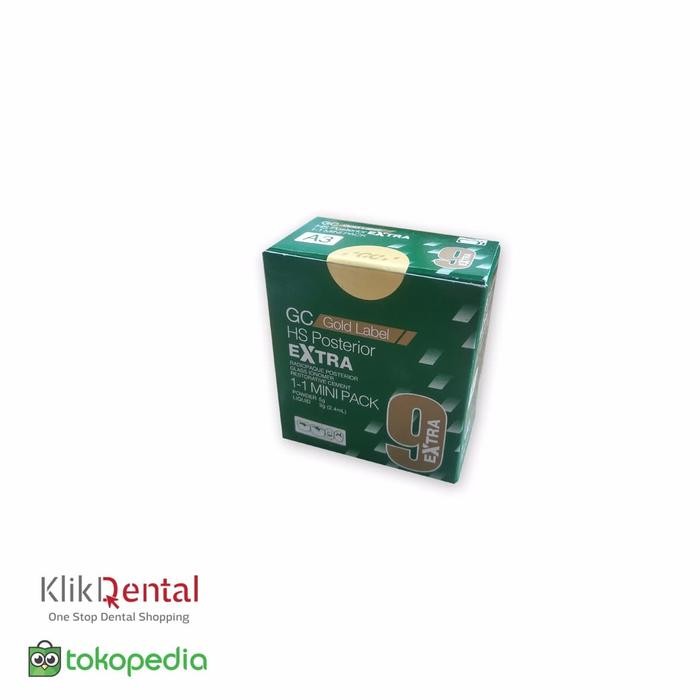 Klik Dental Gc Fuji Ix / Gold Label 9 Mini Pack / Glass Ionamer