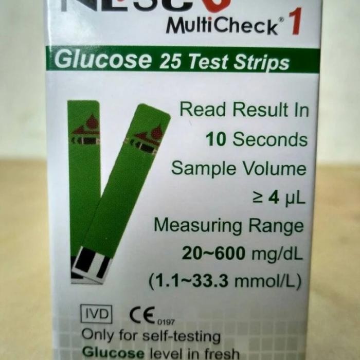 Nesco Glucose Strip Gula Darah Nesco Strip Gula Darah Nesco