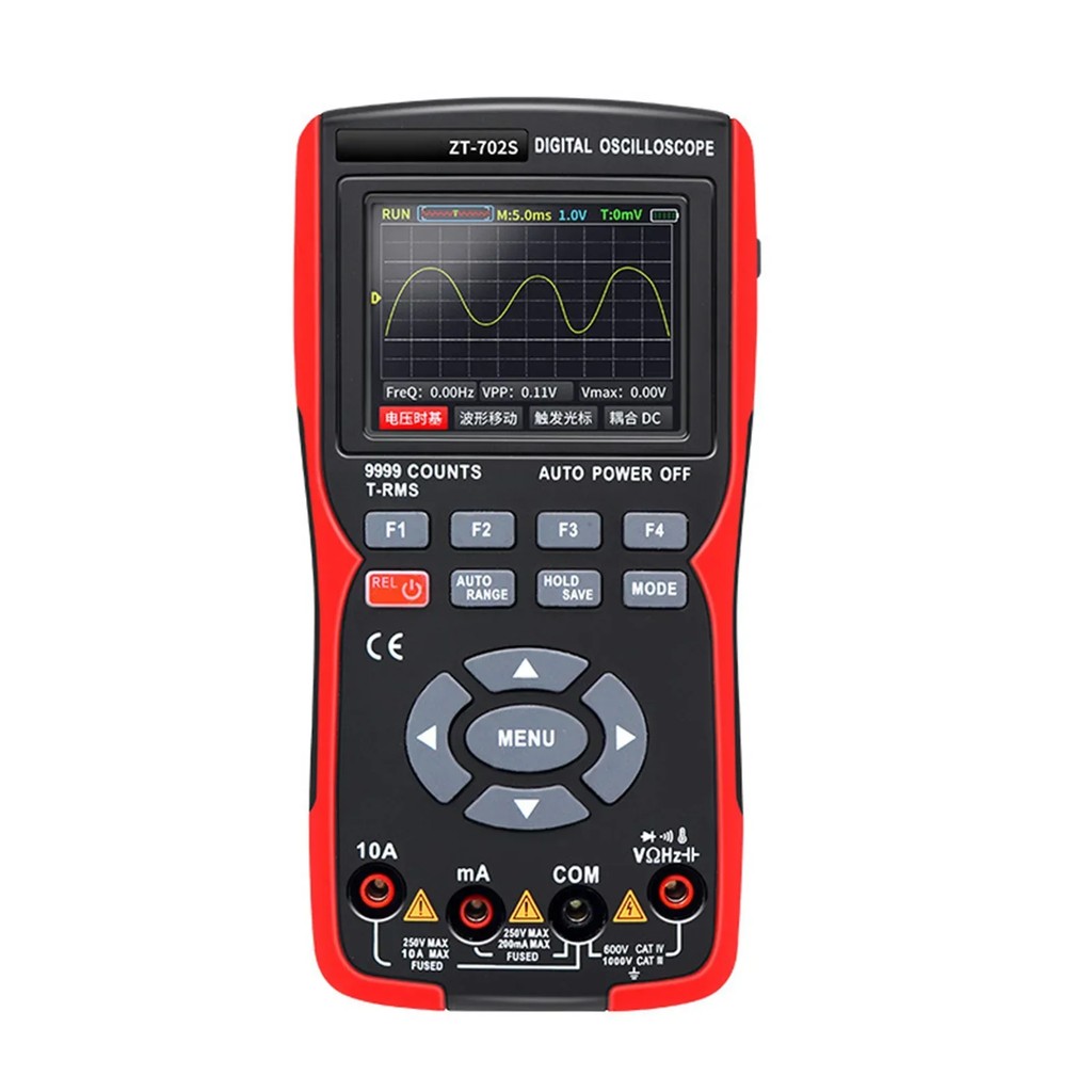 BSIDE ZT-702S Color Screen Digital Oscilloscope Multimeter