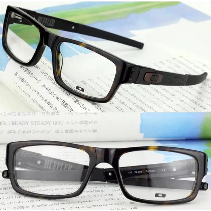 OAKLEY MUFFLER B TORTOISE DIJAMIN ORIGINAL FRAME KACAMATA BACA