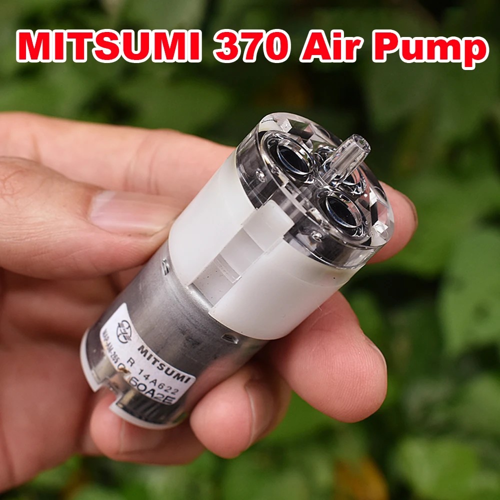 IMPORT MITSUMI Air Pump DC 3.7V 5V 6V Sphygmomanometer Booster Pump Mute Mini 370 Motor Air Pump