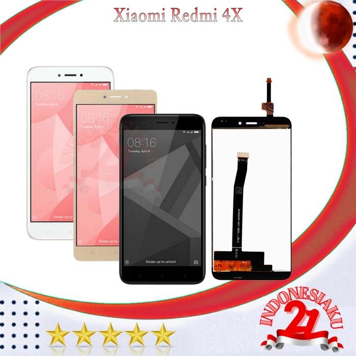 lcd touchscreen xiaomi redmi 4x original new garansi