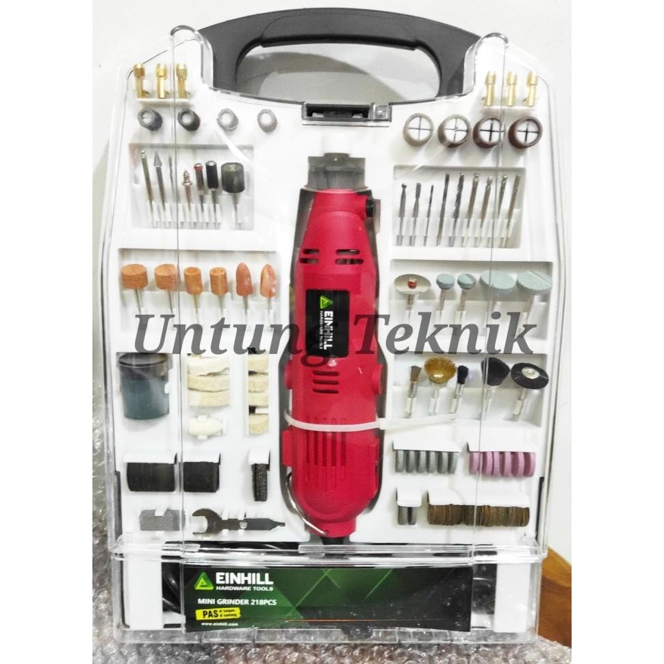 Einhill 218 Pcs Set Mini Grinder Tuner - Mesin Gerinda Mini Set