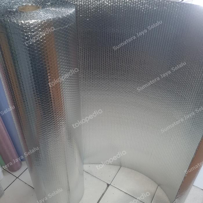 BUBBLE ALUMINIUM FOIL PEREDAM PANAS ATAP (PER METER)