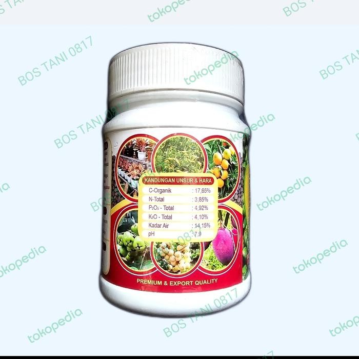 Gardening_Love Pupuk Organik Guano Phosphate Berbuah Dan Berbunga, Nafos 250 Gr