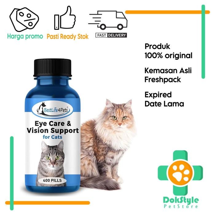 BEST LIFE 4PETS EYE CARE VISION SUPPORT OBAT MATA KUCING