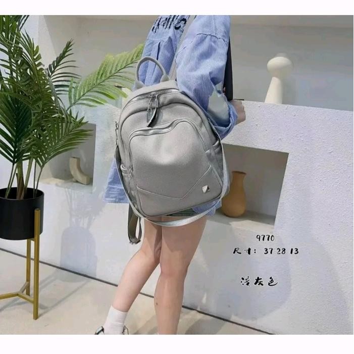 Tas ransel wanita import 2in1