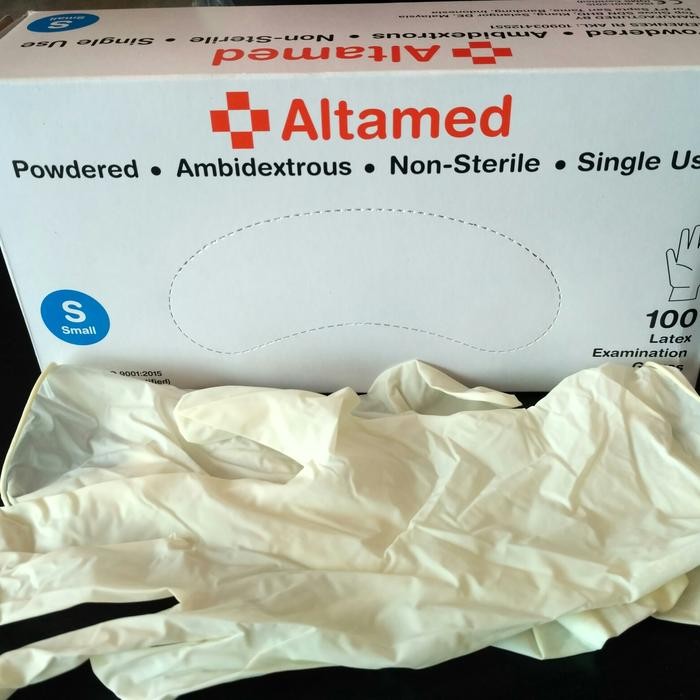 Altamed Glove Latex Non Steril