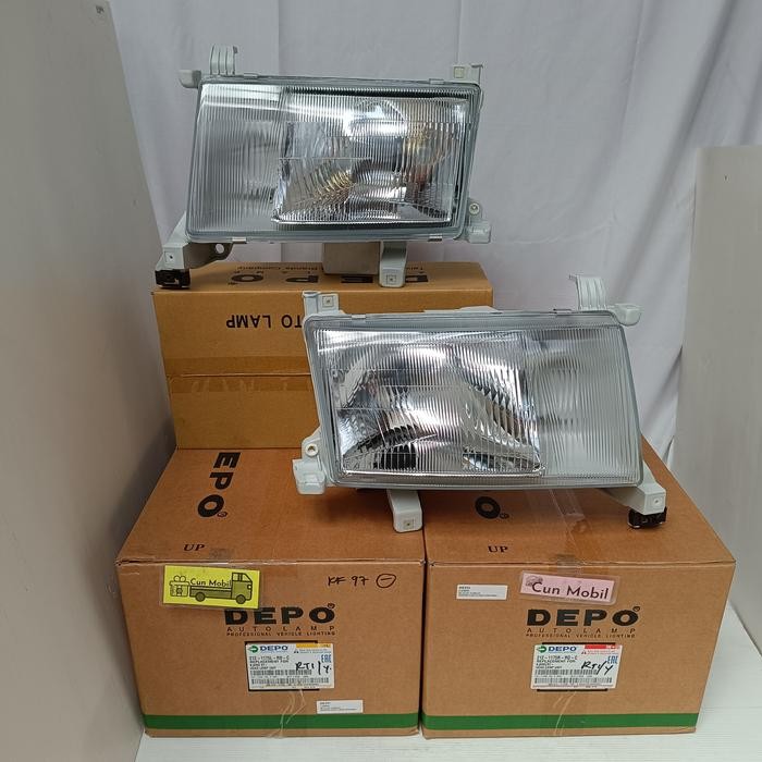 Head lamp lampu besar Kijang Kapsul 1997-1998 tanpa foglamp kiri DEPO