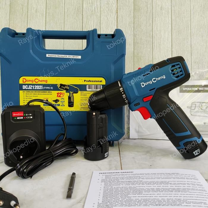 Dongcheng Impact Drill Cordless Dcjz1202I Dongcheng Dcjz1202 10Mm