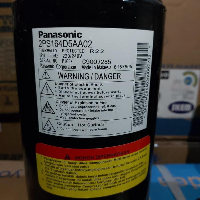 KOMPRESOR AC MEREK PANASONIC 1 PK R22