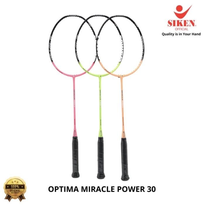Raket Badminton Optima Miracle Power 30 by Siken Raket Siken Bulutangkis