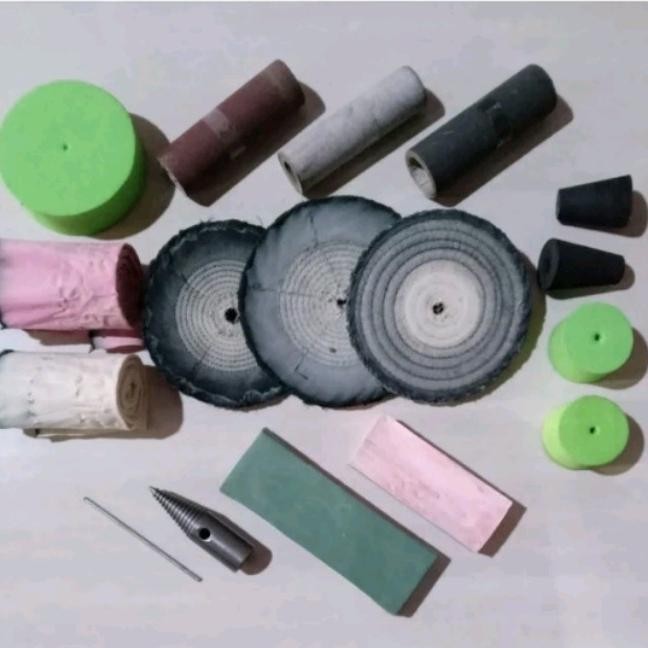 Paket Poles Gerinda Tangan Lengkap