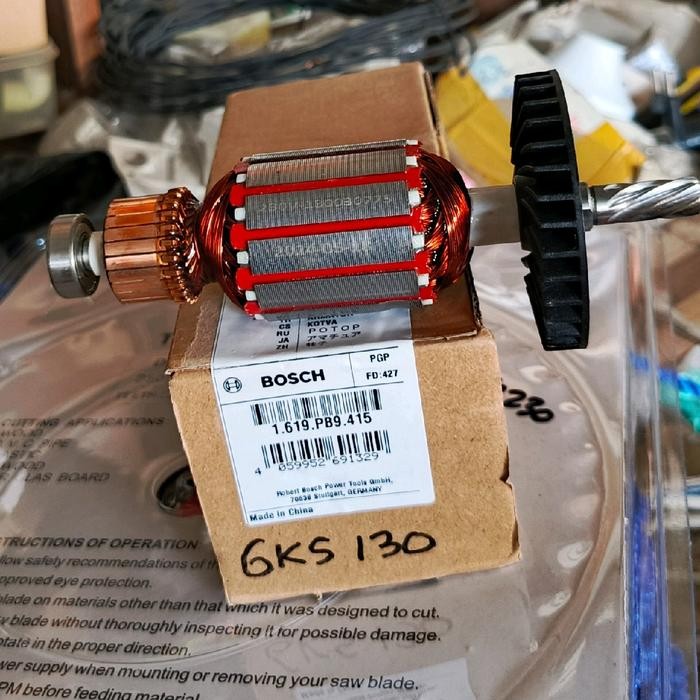 Angker Armature Bosch Gks 130 For Mesin Serkel Circular Saw Original