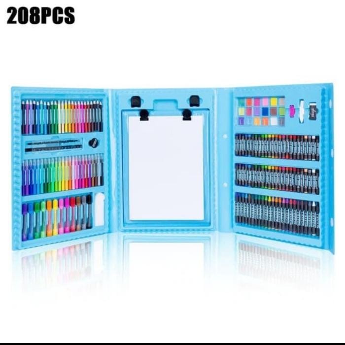 

Crayon Anak Set 208 Pcs Pensil Warna Alat Lukis Gambar Jumbo Sekolah A