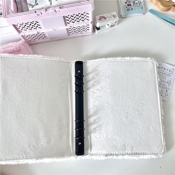 

READY STOK READY!!ANIMAL FLUFFY PLUSH COLLECT BOOK BINDER ALBUM PHOTOCARD TEMPAT FOTO PHOTOCARD A5