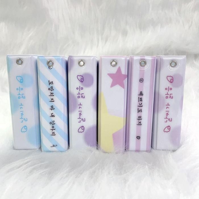 

DISKON KOREAN PHOTO ALBUM 40 SLOTS PP SLEEVES INS IDOL PHOTOCARD COLLECT BOOK PC CARD STORAGE /