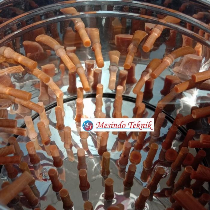 Mesin cabut bulu ayam 5 Ekor steinlis dengan Gear box + engine gx-200