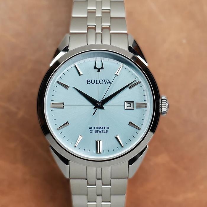 Jam Tangan Otomatis Pria Bulova Sutton Classic Blue Dial *