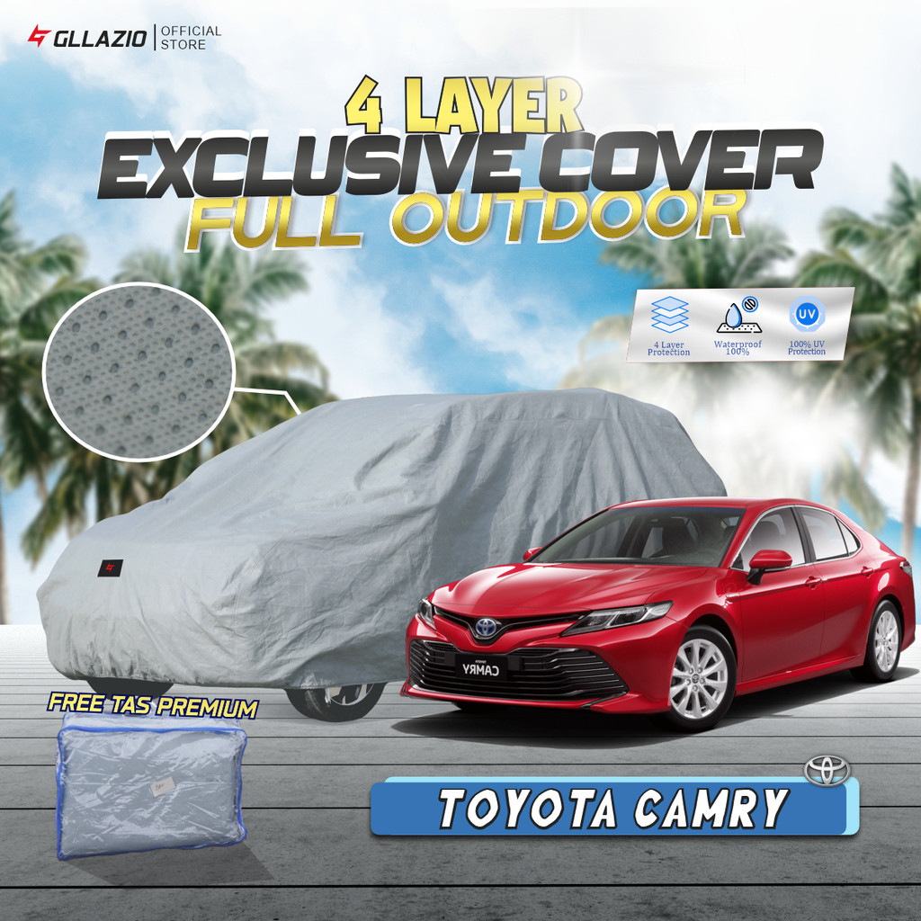 Cover Mobil Toyota Camry 4 Lapis – Anti Air, Debu & Panas | Cover Mobil Outdoor