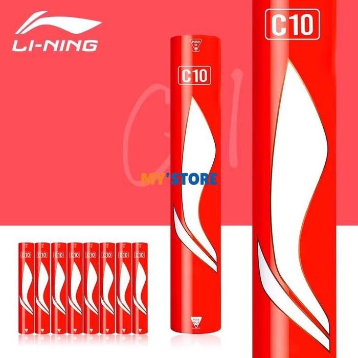Shuttlecock Lining Badminton C10 C20 Kompetisi Speed 76 77