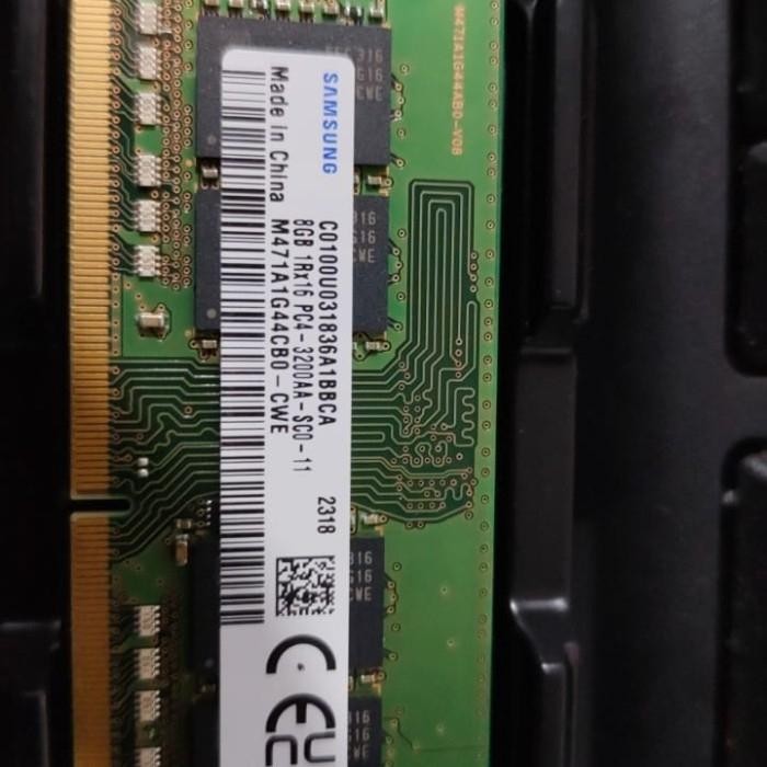 RAM SAMSUNG SODIMM DDR4 8GB PC3200 - DDR4, 8GB