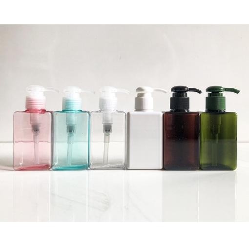 BABEE - BOTOL SABUN AESTHETIC 100ML / BOTOL PUMP KOTAK PLASTIK HAMPERS