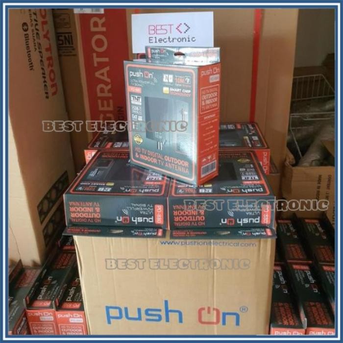 ANTENA TV DIGITAL OUTDOOR / INDOOR PUSH ON PO 880 / PO-880 HD