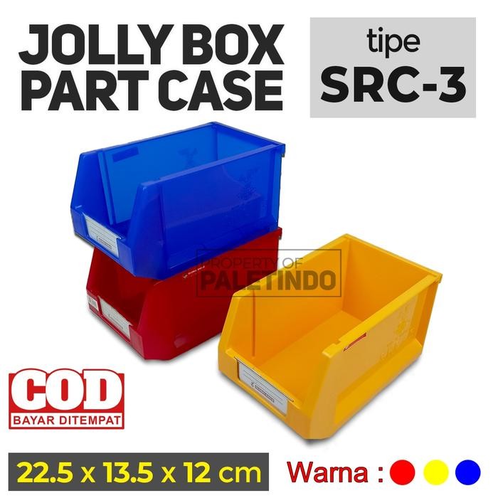 

Jolly Box SRC 3 Global Eagle/ Kotak Spare Part Serbaguna / Stationery