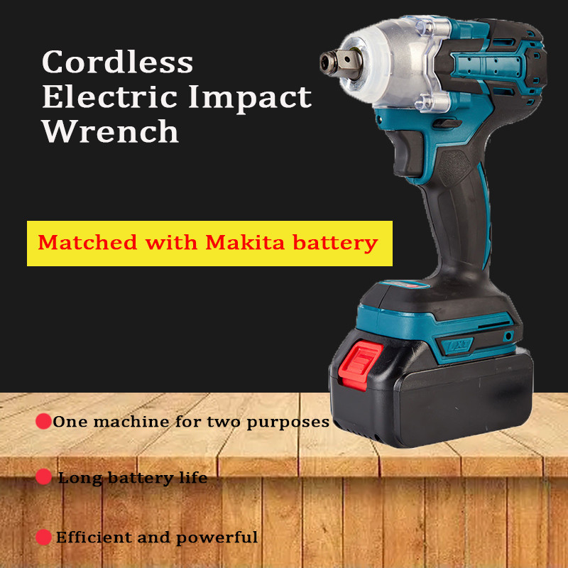Electric Impact Wrench Brushless Cordless wrench Electric screwdriver