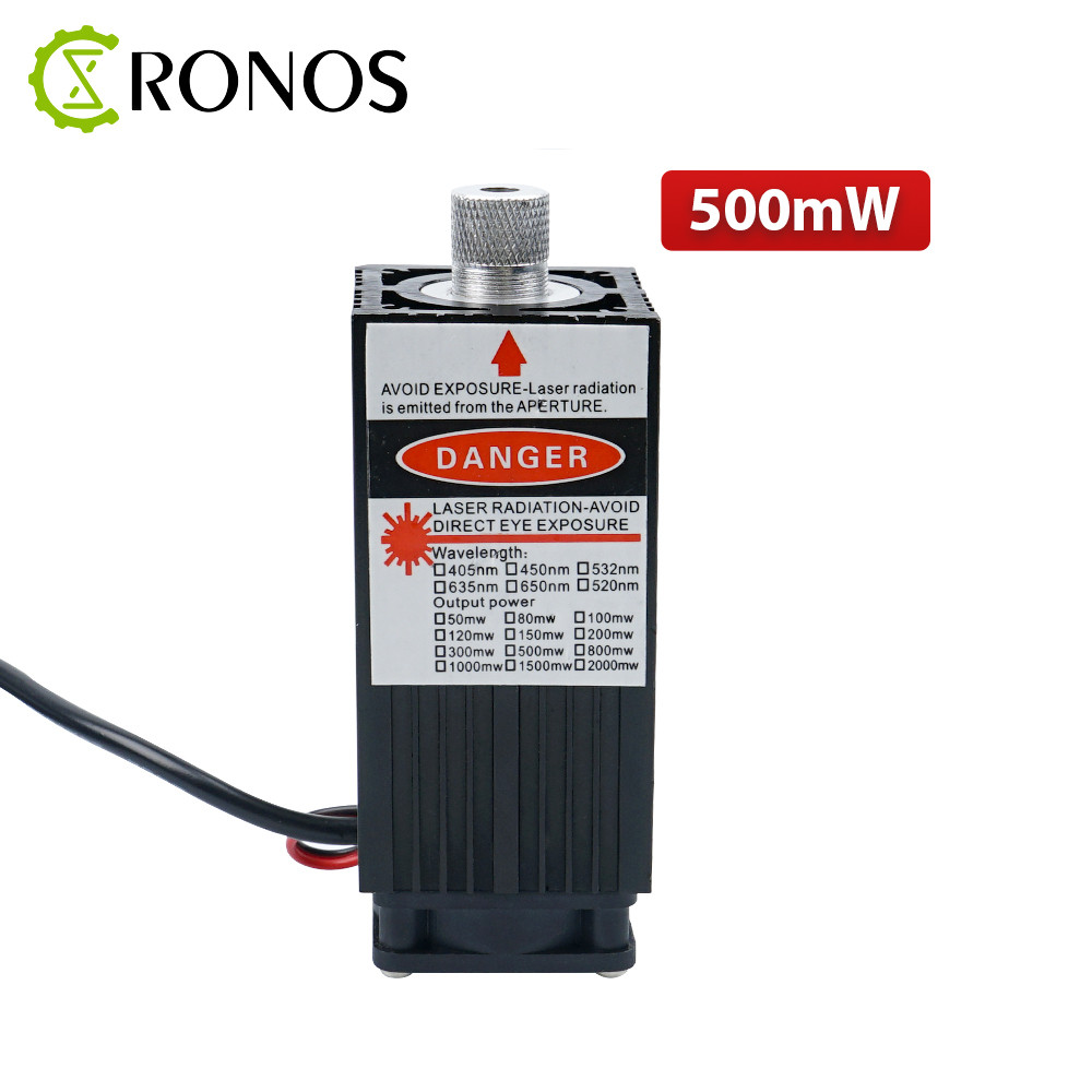 500mW 405nm Blue Purple Laser Module Engraving,with TTL PWM Control