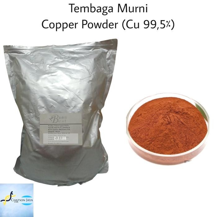 

Serbuk Tembaga Murni 99,5% - Cu Powder Pure 90 Gram