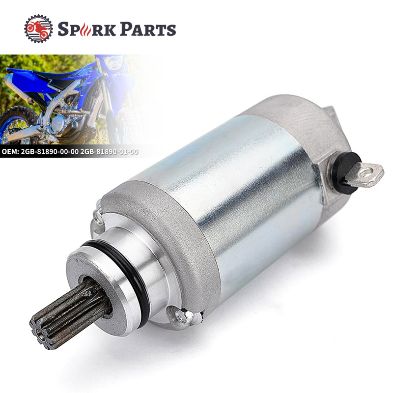 2GB-81890-00-00 Motorcycle Starter Motor for Yamaha WR250F YZ250F YZ250FX WR YZ 250 Cross Country