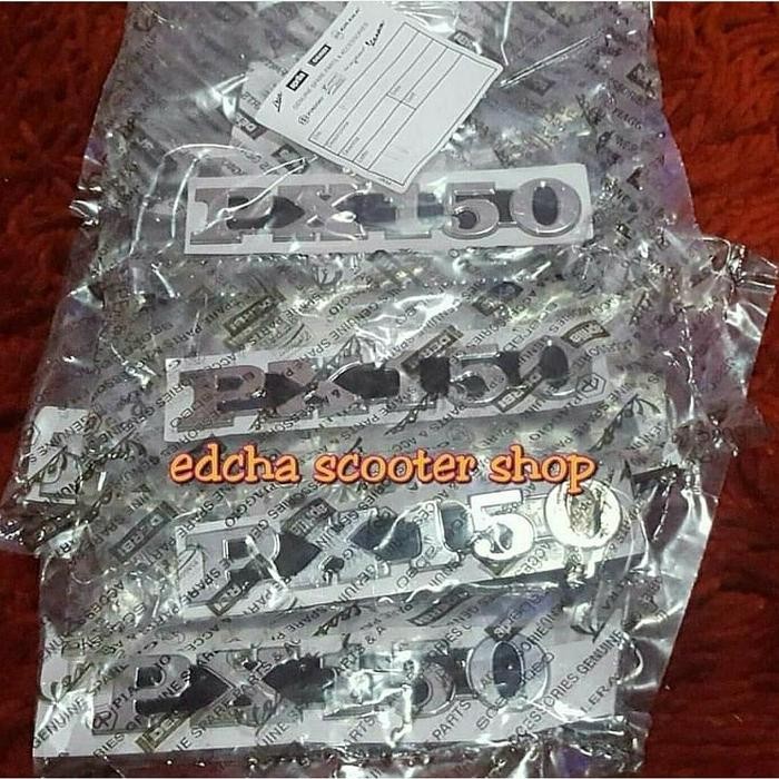 Emblem PX 150 Original Piaggio untuk Vespa PX Series