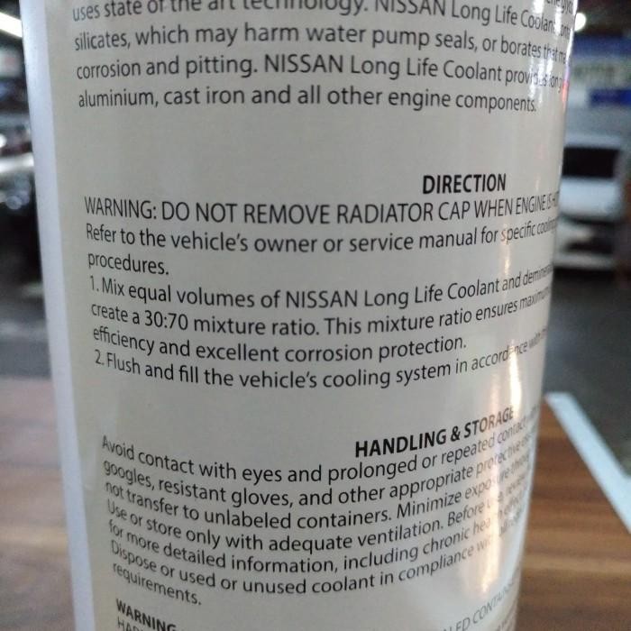 Air Radiator Coolant Nissan 1 Liter Original