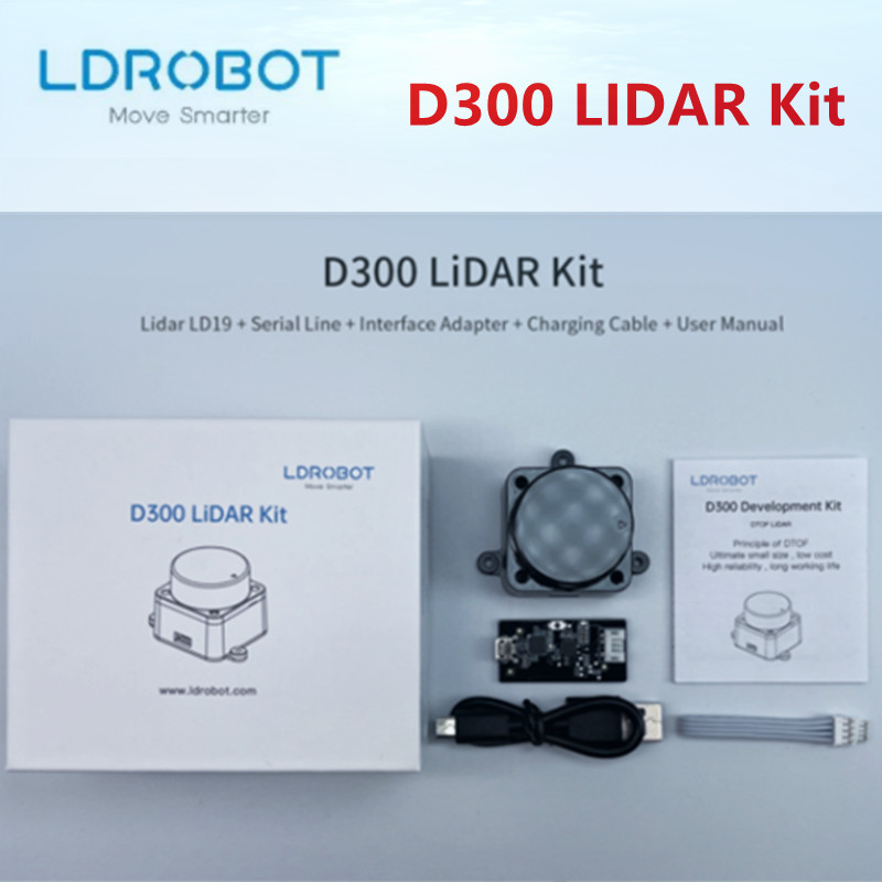 LDROBOT D300 Lidar Kit  DTOF ROS robot SLAM Navigation Scanning Laser