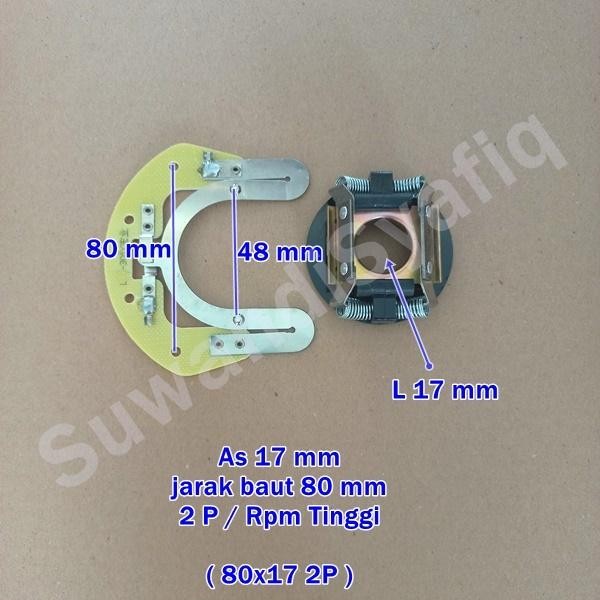 PLATINA OTOMATIS DINAMO PENGGERAK, CENTRIFUGAL SWITCH